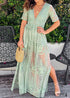 Boho White Lace Maxi Dress Natalia
